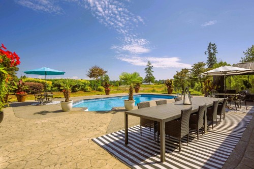 9837 Mckinnon Crescent, Langley, BC - Outdoor With In Ground Pool With Backyard