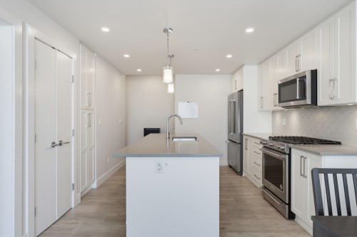 105-2565 Ware Street, Abbotsford, BC - Indoor Photo Showing Kitchen With Upgraded Kitchen