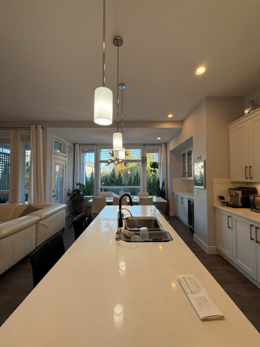 20455 83A Avenue, Langley, BC - Indoor Photo Showing Kitchen With Double Sink
