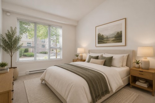 214-9983 Barnston Drive E, Surrey, BC - Indoor Photo Showing Bedroom