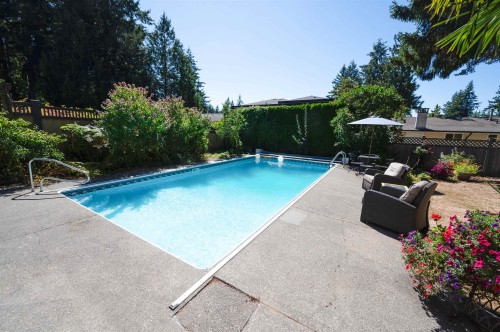6545 Sunshine Drive, Delta, BC - Outdoor With In Ground Pool With Backyard