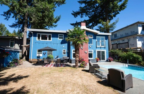 6545 Sunshine Drive, Delta, BC - Outdoor With In Ground Pool