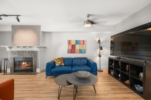 93-8930 Walnut Grove Drive, Langley, BC - Indoor Photo Showing Living Room With Fireplace