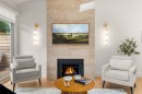 65-2533 152 Street, Surrey, BC  - Indoor Photo Showing Living Room With Fireplace 