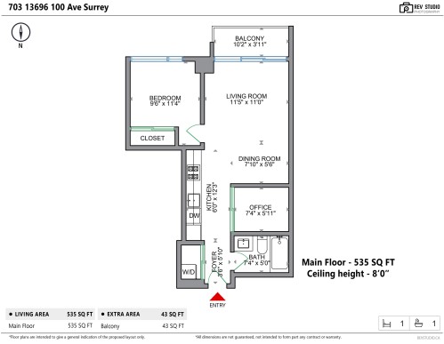 703-13696 100 Avenue, Surrey, BC 