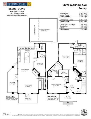 3098 Mcbride Avenue, Surrey, BC 