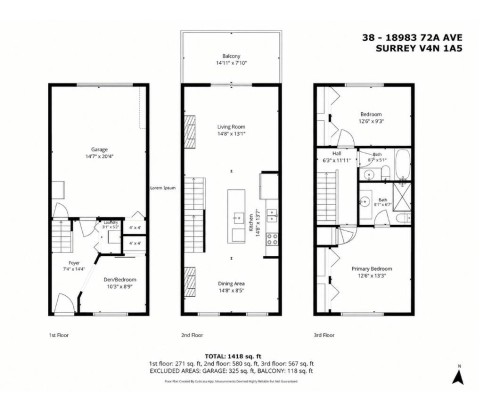 38-18983 72A Avenue, Surrey, BC 