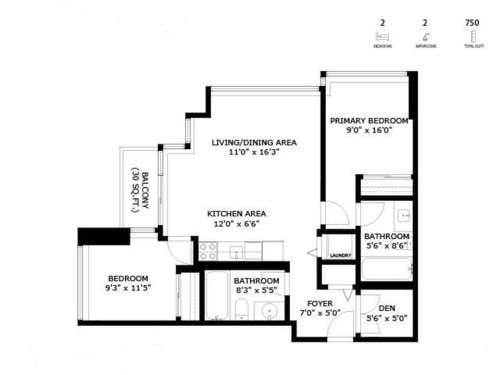 708-13380 108 Avenue , Surrey, BC V3T 0E7 2