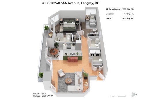 105-20240 54A Avenue, Langley, BC 