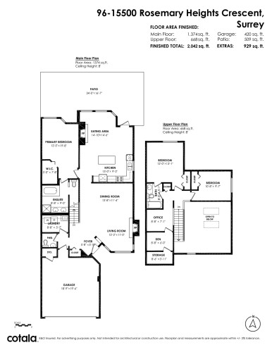 96-15500 Rosemary Heights Crescent, Surrey, BC 