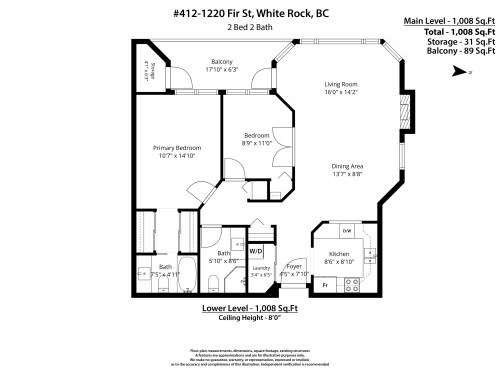 412-1220 Fir Street, White Rock, BC 