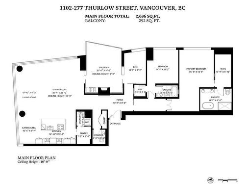 1102 277 Thurlow Street, Vancouver, BC 