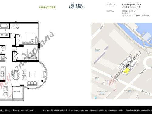 704 499 Broughton Street, Vancouver, BC 