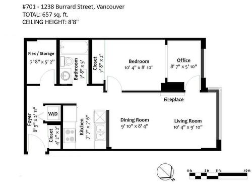 701 1238 Burrard Street, Vancouver, BC 
