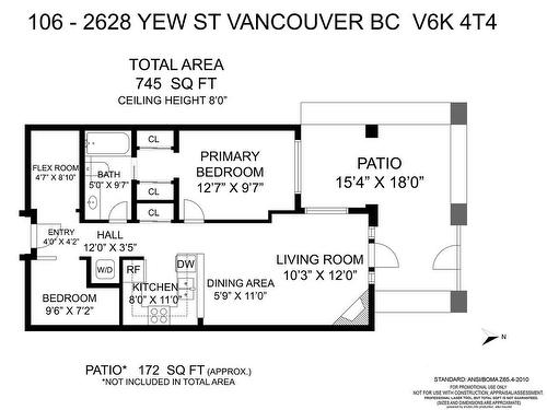 106 2628 Yew Street, Vancouver, BC 