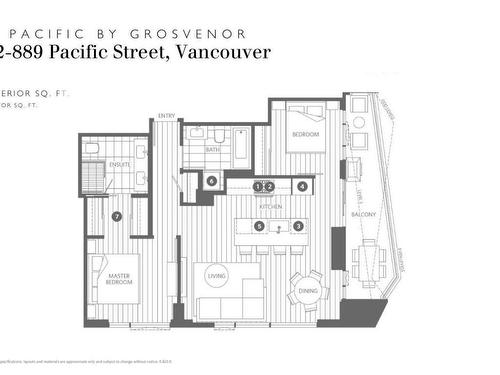 2702 889 Pacific Street, Vancouver, BC 