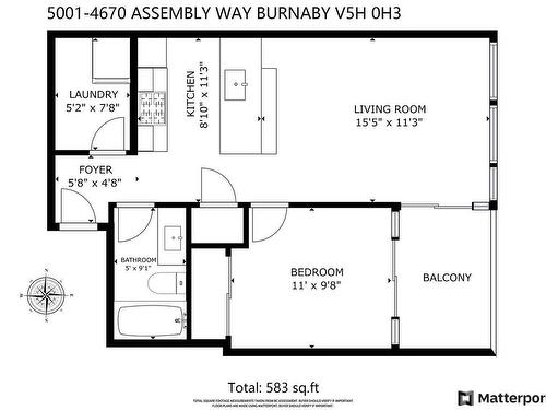 5001 4670 Assembly Way, Burnaby, BC 