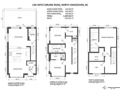 130 2070 Curling Road, North Vancouver, BC 