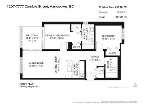 207 7777 Cambie Street, Vancouver, BC 