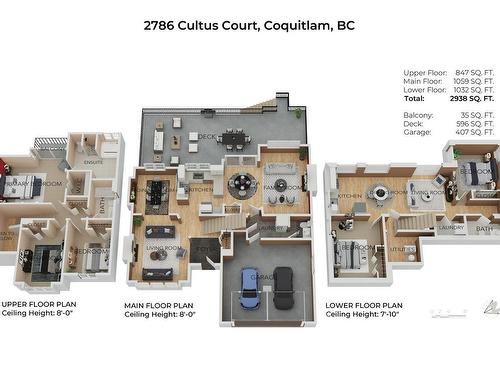 2786 Cultus Court, Coquitlam, BC 