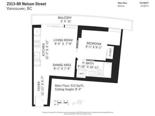 2313 89 Nelson Street, Vancouver, BC 