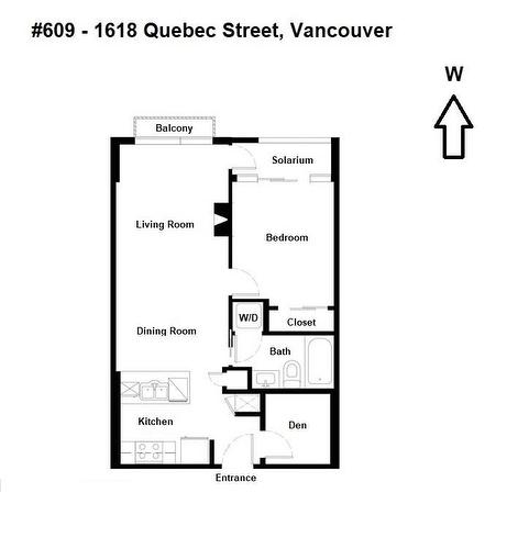 609 1618 Quebec Street, Vancouver, BC 