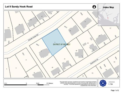 Lot 9 Sandy Hook Road, Sechelt, BC 