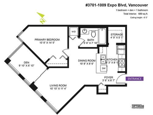 3701 1009 Expo Boulevard, Vancouver, BC 