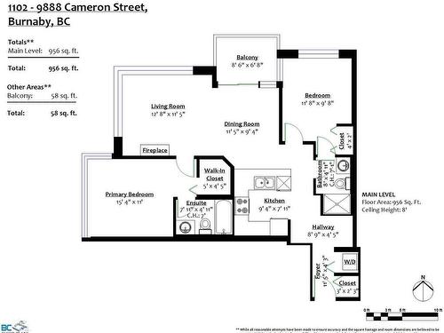 1102 9888 Cameron Street, Burnaby, BC 