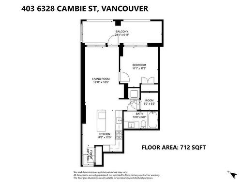 403 6328 Cambie Street, Vancouver, BC 