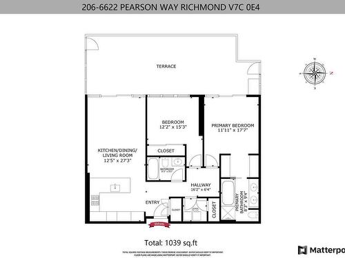 206 6622 Pearson Way, Richmond, BC 