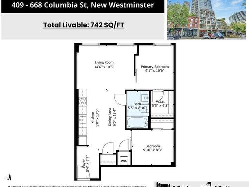 409 668 Columbia Street, New Westminster, BC 