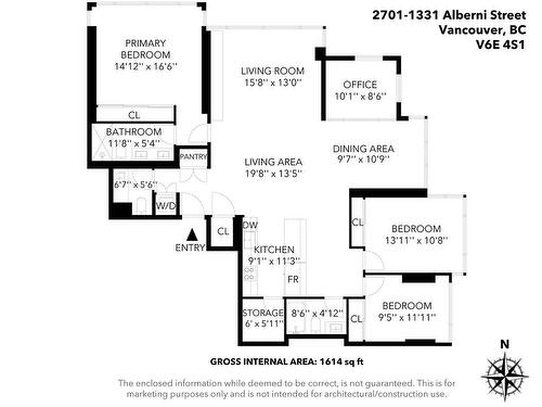 2701 1331 Alberni Street, Vancouver, BC 