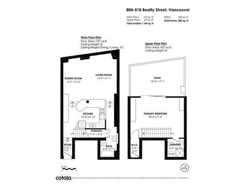 804 518 Beatty Street, Vancouver, BC 