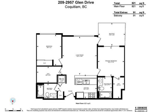 209 2957 Glen Drive, Coquitlam, BC 