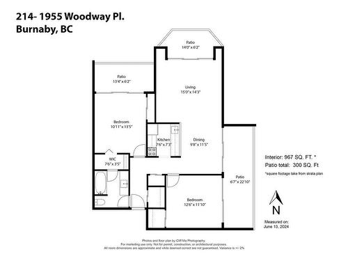 214 1955 Woodway Place, Burnaby, BC 