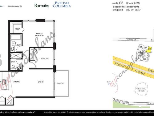 2003 6688 Arcola Street, Burnaby, BC 