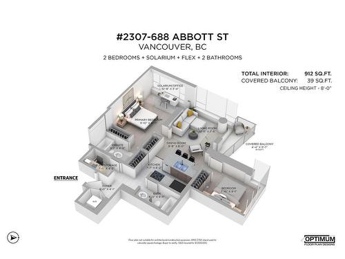 2307 688 Abbott Street, Vancouver, BC 