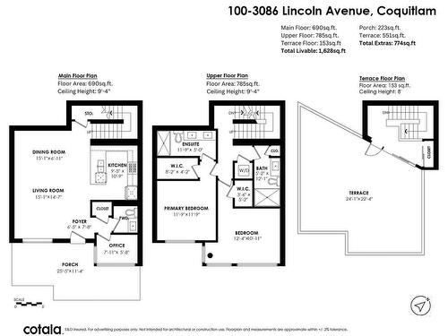 100 3086 Lincoln Avenue, Coquitlam, BC 