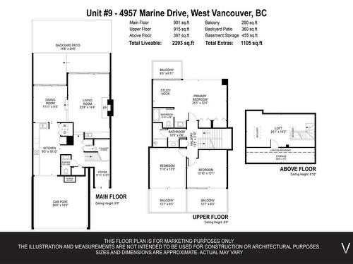 9 4957 Marine Drive, West Vancouver, BC 