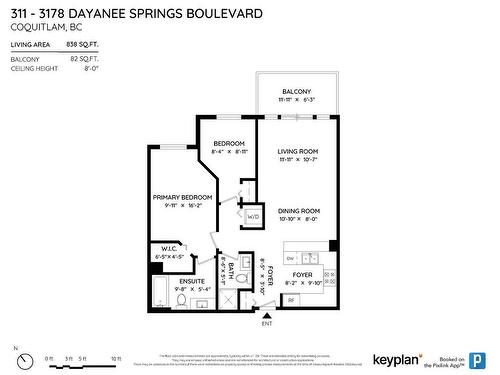 311 3178 Dayanee Springs Boulevard, Coquitlam, BC 