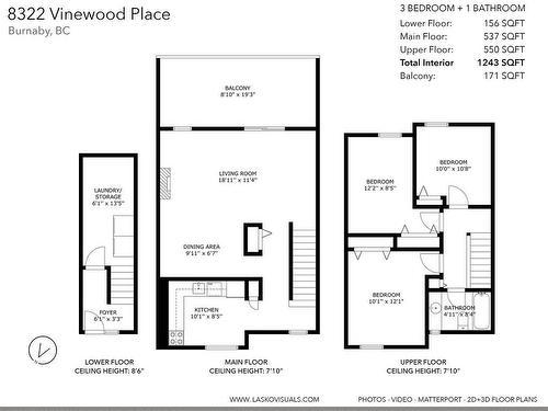 8322 Vinewood Place, Burnaby, BC 