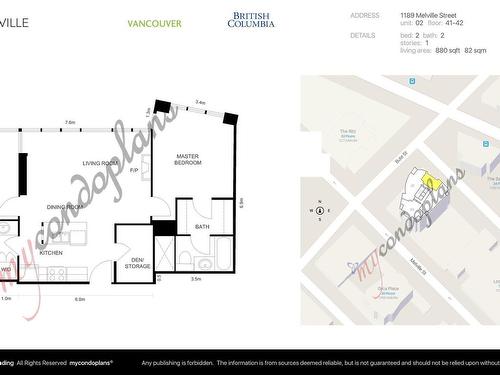 4202 1189 Melville Street, Vancouver, BC 