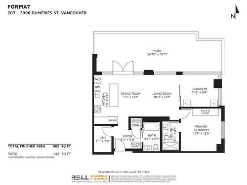 707 3996 Dumfries Street, Vancouver, BC 