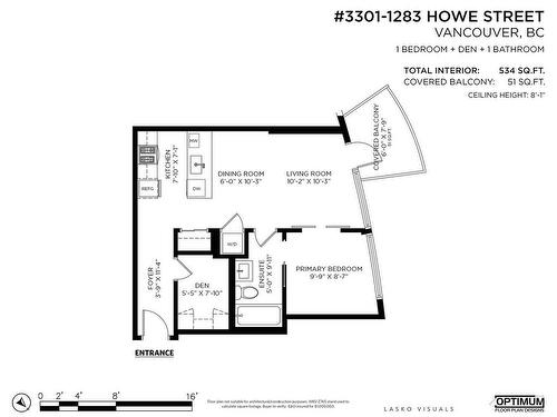 3301 1283 Howe Street, Vancouver, BC 