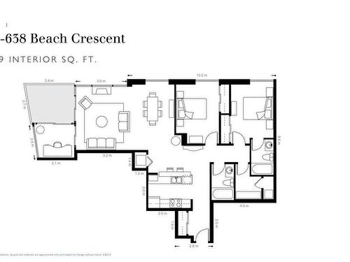 503 638 Beach Crescent, Vancouver, BC 