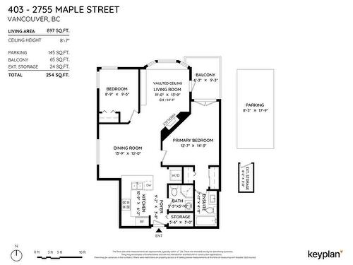 403 2755 Maple Street, Vancouver, BC 