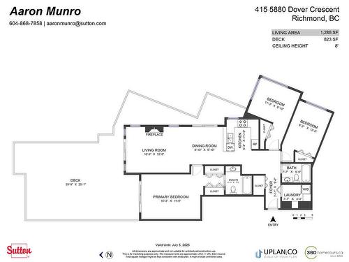 415 5880 Dover Crescent, Richmond, BC 