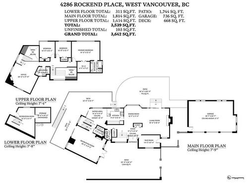 4286 Rockend Place, West Vancouver, BC 