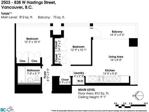 2503 838 W Hastings Street, Vancouver, BC 